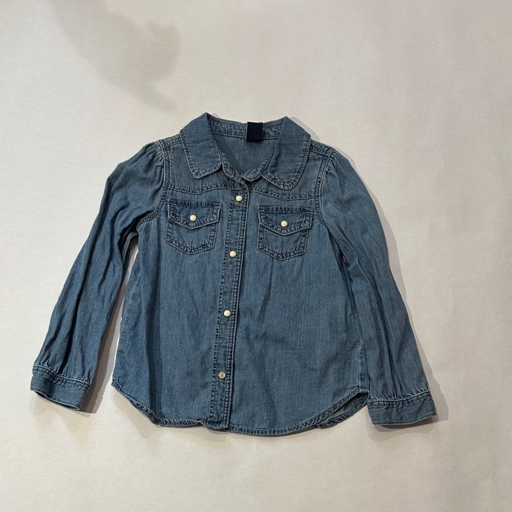 GAP Kids Blue Denim Shirt